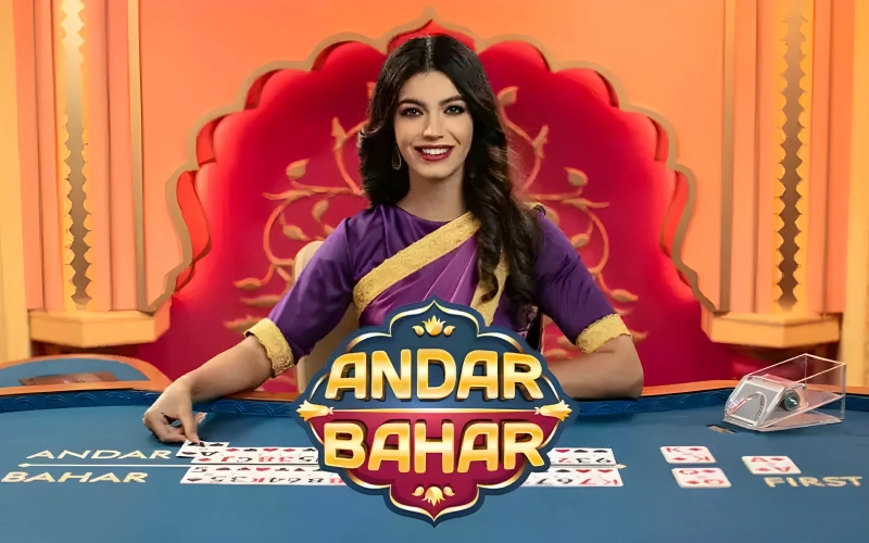 Test your luck and predict whether the Andar box wins or the Bahar box wins in Andar Bahar live at Megapari.