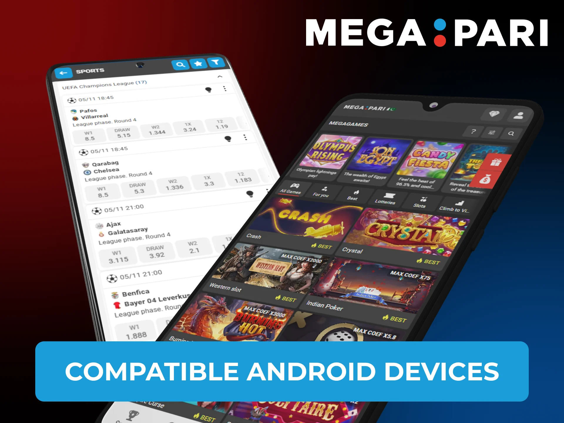 Check whether its better to use Megapari app or website on your android.