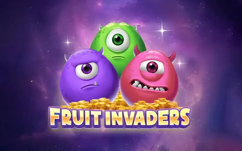 Megapari lights up with retro action in Fruit Invaders.