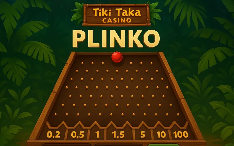 Megapari lights up with tiki-themed thrills in Plinko Tiki.
