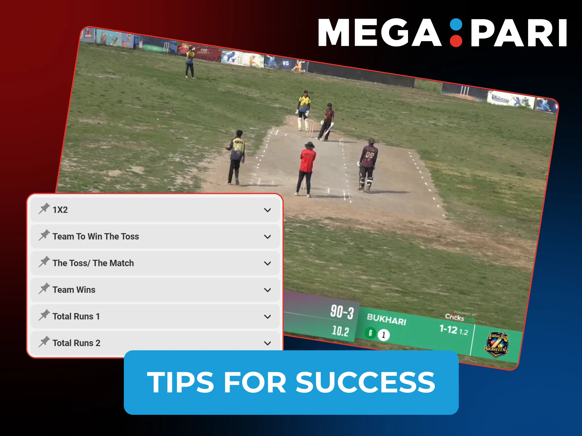 Use professional MegaPari Cricket strategies to improve your winning chances.